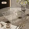 Bandeja de Frutas Dorada con Borde Dorado de Plástico para Mesa de Café de Sala de Estar, Bol para Frutas, Bandeja para Exhibir Snacks y Postres, Bandeja de Almacenamiento a Prueba de Polvo
