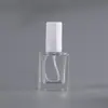 Botella de vidrio transparente personalizada de 10 ml dh562 botella pequeña de recarga de perfume botella con atomizador botella de aceite esencial botella de esmalte de uñas