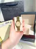 Celebridad de Internet Estilo Retro Mediados de Siglo Reloj Pequeño Dorado Cuarzo Correa de Acero Reloj para Mujer Esfera Pequeña Reloj Langjia Daisika