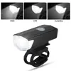 Farol de Bicicleta 2255 LED Brilhante Luz de Advertência de Segurança para Pedalar à Noite Recarregável por USB Acessórios para Bicicleta de Montanha Conjunto de Farol