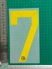 24-25 Ropa de Casa Escocesa para Niños Un Número de Jersey Estampado de Letras Número Mapa de Transferencia de Calor Jersey