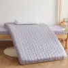 Colchón de Piso de Algodón Burbuja y Fibra de Soja para Dormitorios Estudiantiles, Colchón Compuesto de Cuatro Capas, Suave y Antideslizante, Personalizable