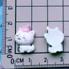 Mini Animales de Dibujos Animados, Gatos, Monos, Conejos, Perezosos, Osos, Pasadores, Hebillas para Zapatos, Accesorios de Resina para Ropa