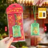 Saquito de Oración por la Paz y la Salud, Bolsa de Bendición Alegre, Amuleto, Decoración para Coche, Accesorio Hanfu, Colgante de Bolsita de Fragancia Portátil, Regalo de Festival de Medio Otoño