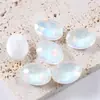 Huevo de paloma de gelatina de moca ovalado taladro de cristal DIY accesorios para ropa zapatos flor bolsos accesorios de joyería venta al por mayor