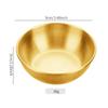 Suministro directo transfronterizo de plato redondo de acero inoxidable para salsas, plato para condimentos con baño de titanio para uso doméstico, plato para salsas, plato para encurtidos estilo coreano
