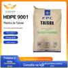 Plástico HDPE Taiwan 9001 grau filme soprado grânulo de polietileno de alta densidade baixa pressão alta tenacidade fácil processamento