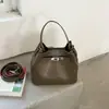 Bolsas Nuevas Otoño e Invierno para Mujer Bolso de Mano con Patrón de Lichi Bolso de Hombro Único para el Trabajo Bolso Cruzado Bolso de Moda para Mujer Nuevo Estilo Tendencia
