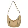 Bolsa Lulu Alternativa Croissant Dumpling Casual Versátil Ombro Único Transversal Leve Impermeável Esportes Versátil