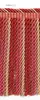 Vendas Diretas de Fábrica Corda Colorida 20cm Fileira de Cordas Renda Decorativa Acessórios para Sofá Fileira Torcida Borda com Franjas Franjas Atacado