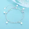 Venta al por mayor del fabricante Nueva Moda Fresca de Tendencia Joyería de Celebridad de Internet para Mujeres, Pulsera de Doble Capa con Efecto Arena Planeta Soñador Chapada en Plata