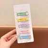 Pinza para el pelo de alta gama Dopamina para Niñas Estilo Coreano Verano Colorida Pinza Lateral 2026 Nueva Pinza para Flequillo de Bebé