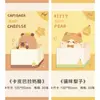 Notas Adhesivas de Animales de Dibujos Animados Etiquetas para Notas de Estudiantes Pegatinas Marcadores de Notas de Oficina Pegatinas Lindas Reutilizables