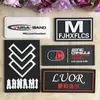 Etiquetas moldadas por gotejamento de PVC personalizadas, placas de borracha criativas, marcas registradas de vestuário em PVC personalizadas, podem ser impressas com LOGOTIPO