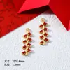 Estilo Chino Petardo de Goteo de Aceite Danza del León Carácter de Fortuna Cuentas Espaciadoras Colgante Accesorios Piezas para Joyería DIY Cadena de Teléfono Llavero Encanto