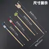 Cuchara para Orejas de Muñeca Exquisita Juego de Herramientas de Bambú para Orejas Casero Cuchara de Bambú para Orejas Dibujo Animado Madera Exportación a Japón