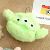 Muñeco Colgante Cabeza de Cachorro de Peluche de Dibujos Animados Broche Lindo de Panda Colgante para Mochila Escolar Adornos para Manualidades Joyería DIY Pequeños Accesorios