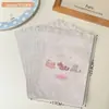 Ins Style High Color Value Cute Cute Pet Autoadesivo Bolsa Menina Pequena Cartão Doce Embalagem Saco Pequeno Presente Jóias Embalagem Saco