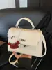 Bolso Cuadrado Pequeño de Gama Alta, Gran Capacidad, Bolso de Mano Retro Versátil para Mujer, Bolso de Hombro Casual Simple, Comercio Exterior Transfronterizo