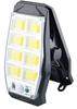 Lámpara de pared solar transfronteriza con inducción del cuerpo humano, lámpara de jardín para exteriores, lámpara de clip solar brillante automática de noche, sin perforaciones