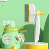 Pente para Gato Escova de Higiene para Pets Remoção de Pelos com Uma Tecla Remoção Automática de Pelos Soltos Escova Multifuncional para Higiene de Gatos Remove Pelos Soltos Em Estoque