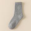 Calcetines de Lana Sin Impuestos para Hombre, Calcetines de Invierno de Media Pantorrilla, Forrados de Felpa y Engrosados, Calcetines Largos para Hombre, Negros, Calcetines Largos Cálidos para Otoño e Invierno
