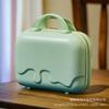 Maleta de 14 pulgadas Equipaje Estuche de Maquillaje Caja de Almacenamiento de Viaje Color Macarrón Estuche de Viaje Estilo Minimalista Urbano