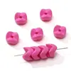 Tinta Spray Acrílica Jenga Engrenagem Contas Miçangas Feitas à Mão Pulseira Colar Artesanal DIY Acessórios de Joias Materiais