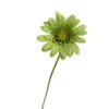Haste única de flores de gerânio artificiais para decoração de casa, arranjos florais para salão de casamento, adereços fotográficos de gerânio africano, atacado de flores artificiais