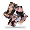 Gidle Zhao Rusi diecisiete Ju Jing Yi Cheng Yi Wang Yuan Estrellas Alrededor Álbum de tarjetas pequeñas autoimpreso Tarjeta láser