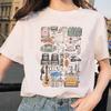 Camiseta de la serie Friends Friends Amigos Periférico Manga Corta Cuello Redondo