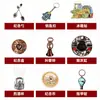 Llavero de aleación de Barcelona en stock Ciudad española Colgante de metal creativo Atracción turística Colgante de regalo cultural y creativo