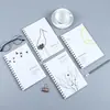 Caderno Espiral Criativo Pequeno Fresco A5 Escritório Simples 32K Caderno Desenho Estudante Atacado