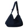 Denim Casual Bag Mulheres 2023 Novo Estilo Coreano Cor Sólida Crossbody Elegante Ombro Simples Lona Moda Tote Bag