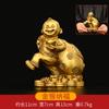 Ceremonia de Apertura Figura de Mono de Cobre, Mascota Mono, Adorno Mono del Zodiaco Chino, Figura de Mono de Cobre con Bolsa de Dinero