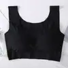 Japón Anxin Generación Sin Costuras Sin Aro de Acero Reafirmante Sueño Antishock Yoga Talla Grande Ropa Interior Deportiva Chaleco Sujetador para Mujer