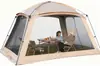 Tenda Dobrável para Villa ao Ar Livre Mais Vendida Transfronteiriça Tenda de Acampamento Equipamento Portátil de Proteção Solar para Acampamento Conjunto Completo Toldo