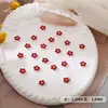 Accesorios Metálicos para Uñas Aleación Flor de Cinco Pétalos Arte de Uñas Fábrica Venta al por Mayor Mini Flor de Perla Uso para Uñas Decoración de Uñas