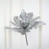 33cm Nova Flor de Natal Decoração de Árvore de Natal Flor Festa Festa Atmosfera Festiva Acessórios para Arranjo de Flores Flor Artificial Estoque Disponível