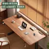 Escritorio Eléctrico de Altura Ajustable de Madera Maciza de 30 mm de Espesor, Escritorio Inteligente para Computadora, Escritorio Ajustable para Uso Doméstico, Mesa de Trabajo