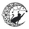 Pingente de parede de ferro forjado transfronteiriço artesanato criativo decorativo pendente de parede sala de estar parede de fundo doméstico silhueta de metal
