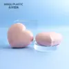 En Stock 15g Color Durazno Caja de Empaque tipo Cushion Tapa abatible Rosa Cushion BB Cream Base de Maquillaje Caja de Recarga Líquida Caja Vacía