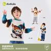 Suéter para Bebé Dudu para Otoño e Invierno, Nuevas Blusas para Niños, Ropa de Punto Cálida para Niñas para Primavera, Ropa Elegante para Niños