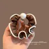 Goma para el pelo tipo scrunchie de alta elasticidad estilo coreano para mujer, nuevo modelo 2025, banda para el pelo estilo perezoso que no daña el cabello, diseño simple