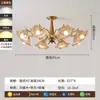 Lámpara de araña para sala de estar estilo francés, retro pastoral americano vintage 2026 diseño floral creativo, luz principal para dormitorio, comedor y pasillo