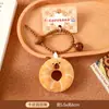 Bolsa Linda de Pan Colgante Accesorios Muñeco de Peluche Joyería Colgante de Muñeca Colgante de Llavero Mayoreo