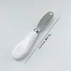Cuchillo para mantequilla de acero inoxidable transfronterizo con mango de cerámica, Cuchillo para mantequilla, Vajilla, Cuchillo para untar pan y mermelada, Cuchillo para mantequilla, Cuchillo para queso