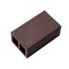 Plástico-madeira placa Madeira-plástico quadrado divisória coluna pórtico falso feixe plástico-madeira quadrado 60*40 plástico-madeira quadrado