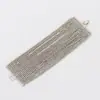 Joias Europeias e Americanas Pulseira de Diamante Cheia de Diamantes Multicamadas Strass Exagerada Joias de Noiva Fabricante Atacado B005