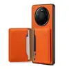 Funda de teléfono compatible con carga inalámbrica Huawei Mate80ProMax P80 magnética dos en uno MagSafe cubierta protectora